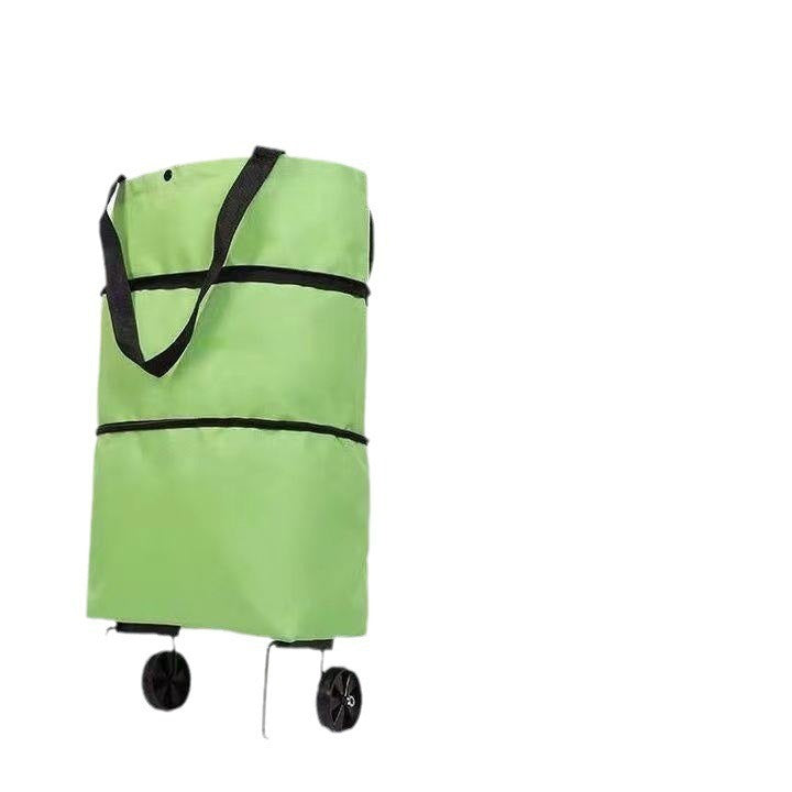 2-in-1 Foldable Shopping Cart