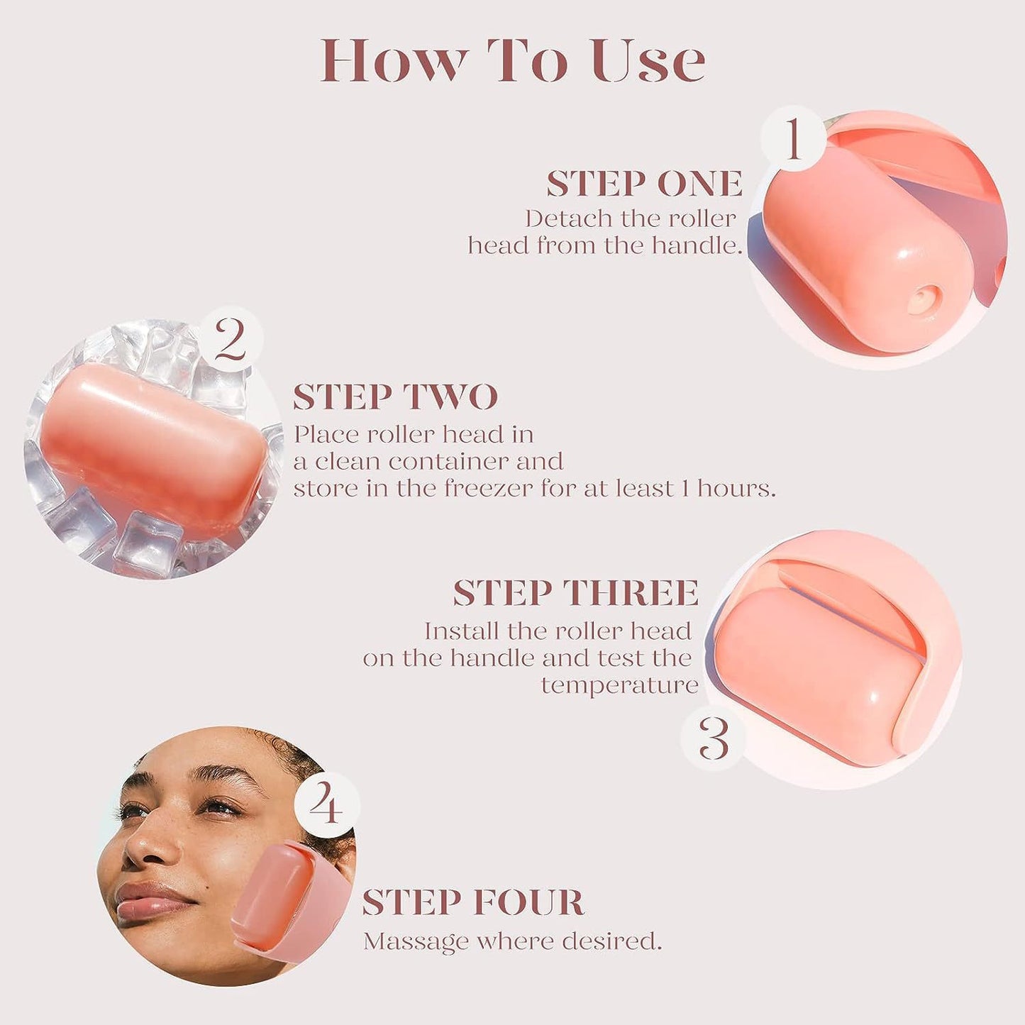 Face Ice Head Roller Beauty