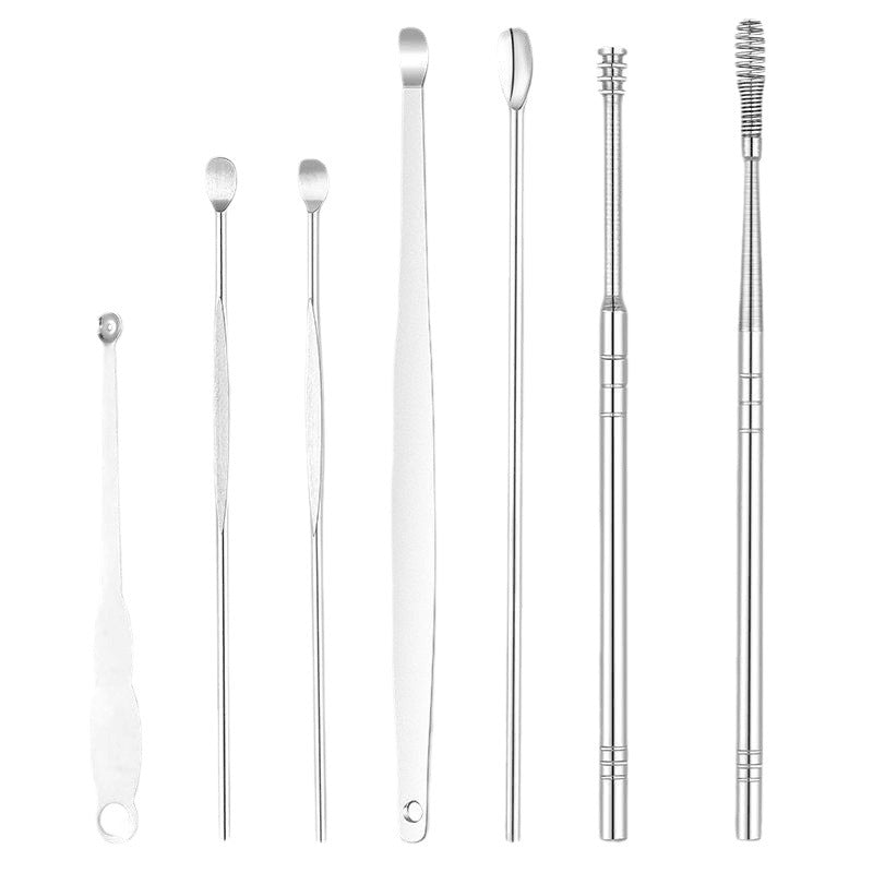 6-Piece Stainless Steel Ear Cleaning Set