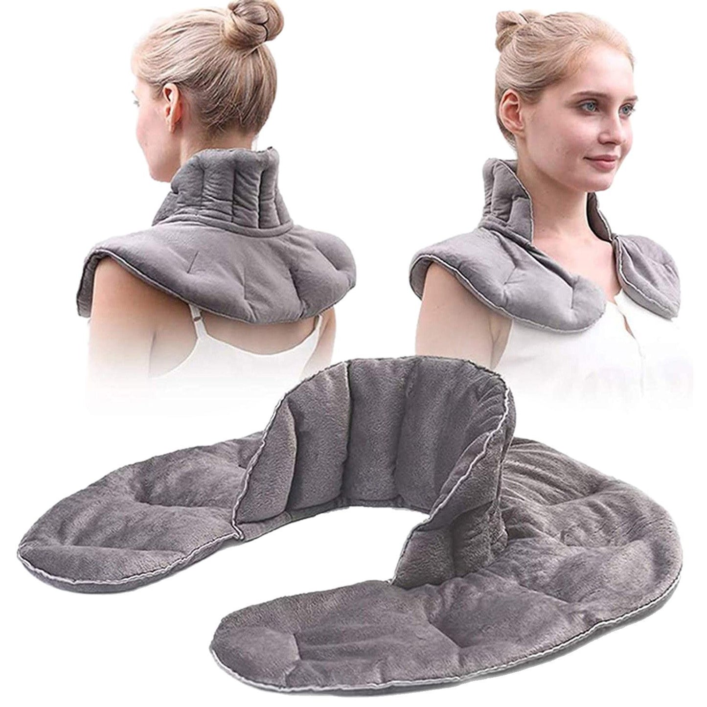 Heating neck pillow