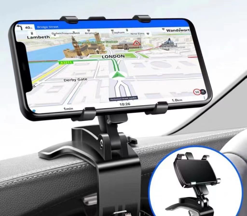 Rotating Multi-Function Car Phone Holder