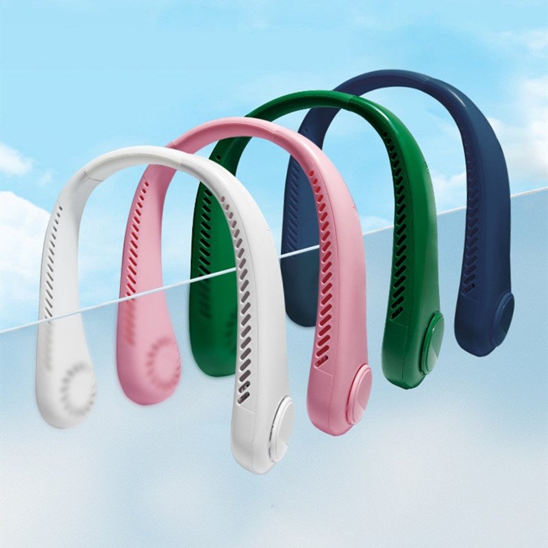 Bladeless Mini USB Turbo Fan – Portable, Digital & Rechargeable