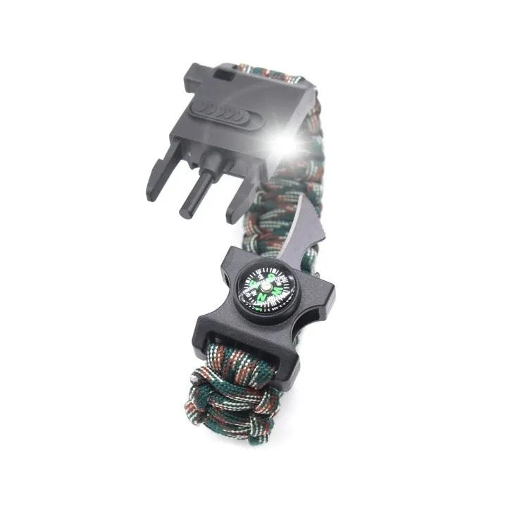 Multifunctional 7‑Core Paracord Bracelet