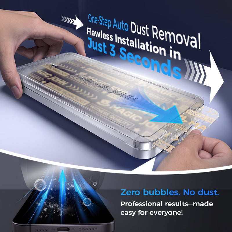 Screen Protector Dust Free Without Bubbles