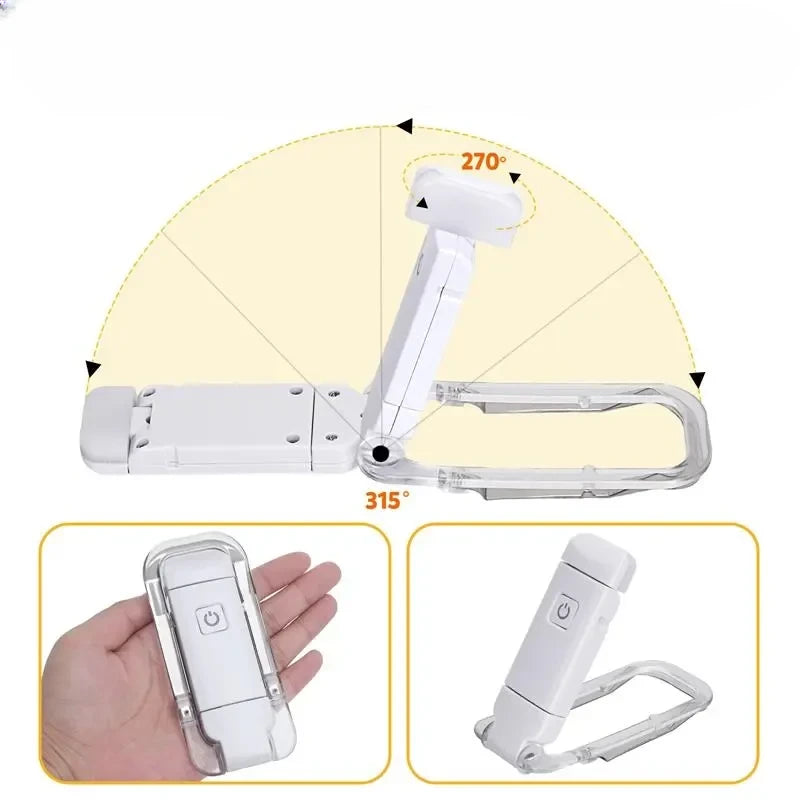Mini Folding Book Lamp
