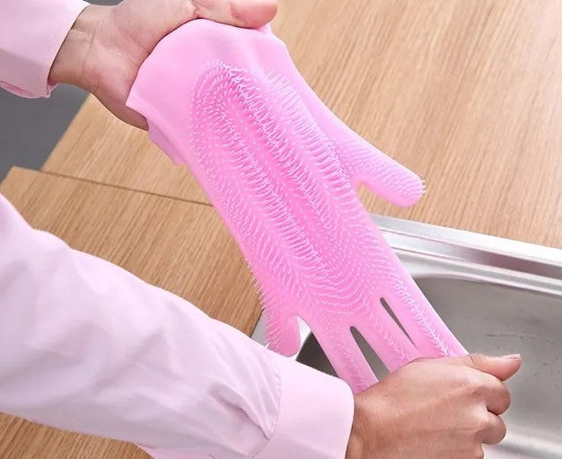 Silicone Dishwashing Gloves