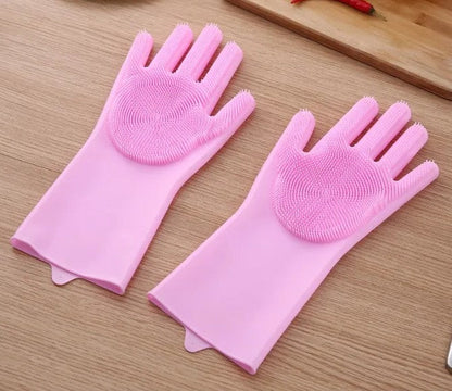 Silicone Dishwashing Gloves