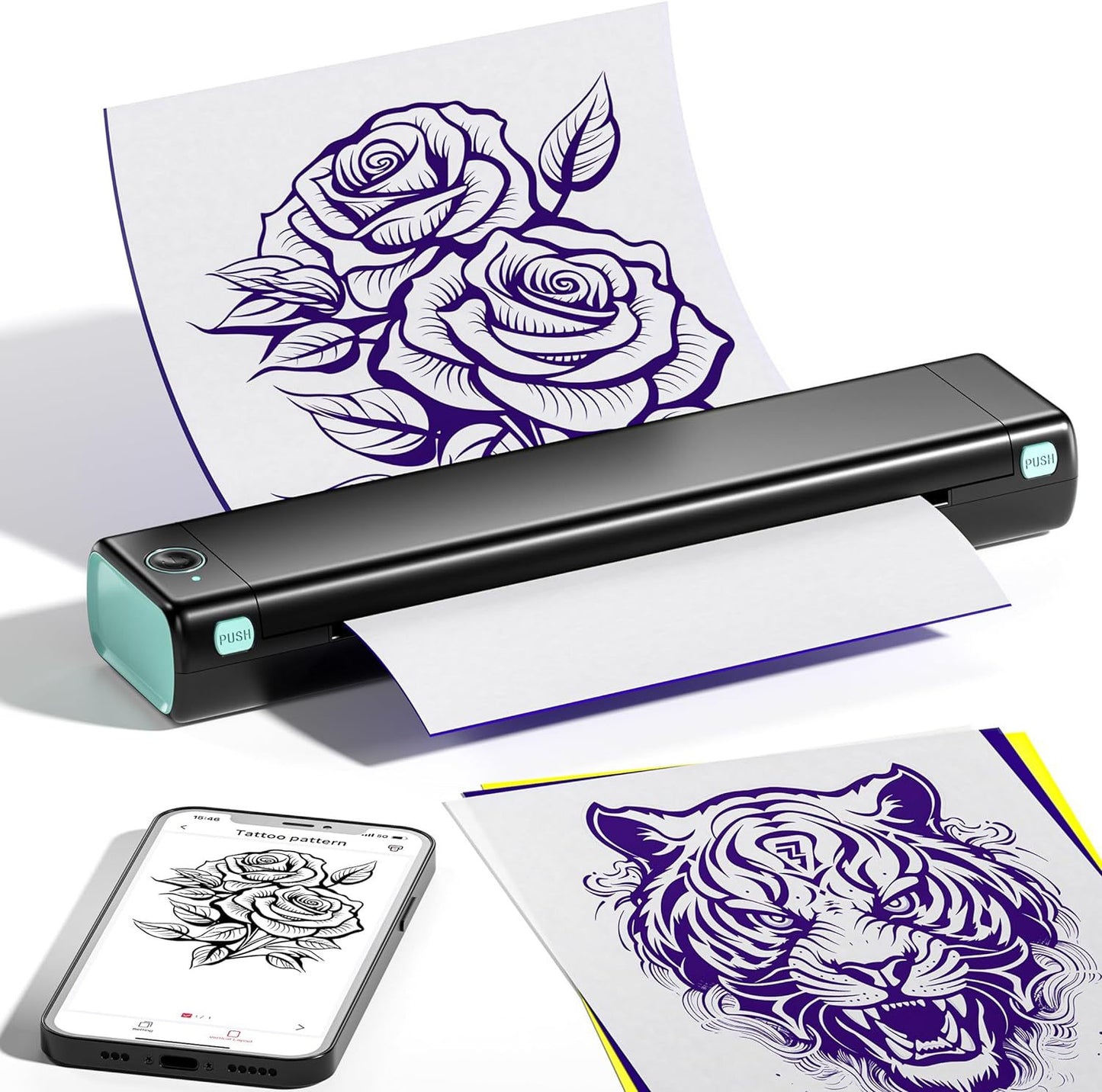 Portable Mini Thermal Printer for Office Use