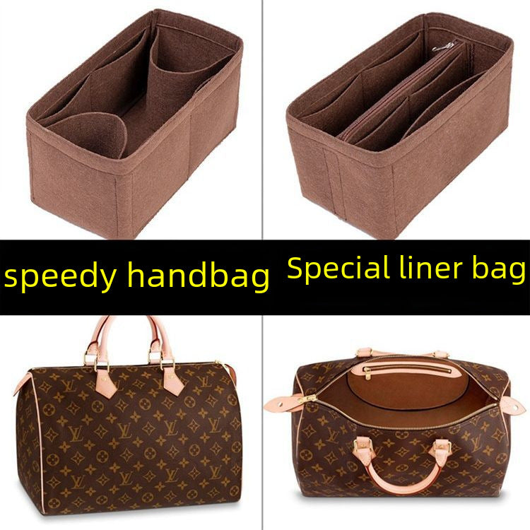 PerfectFit™ Felt Bag Organizer for LV Speedy 25/30/35 – Shape & Style Support