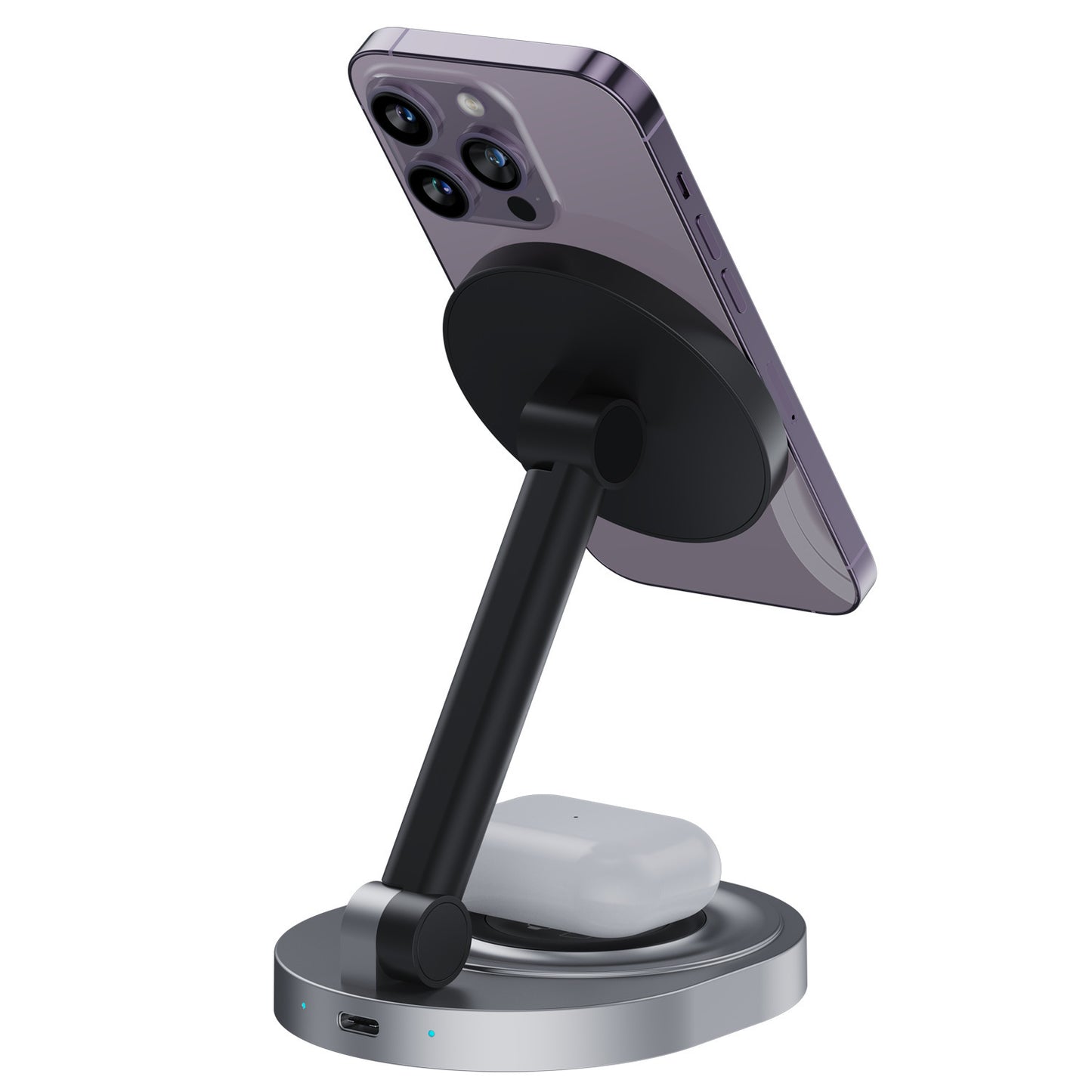 Folding Magnetic Wireless Charger - 2 In 1