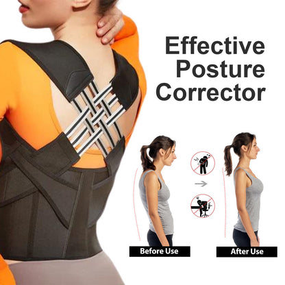 Sitting posture orthosis adult men and women open shoulder orthosis belt