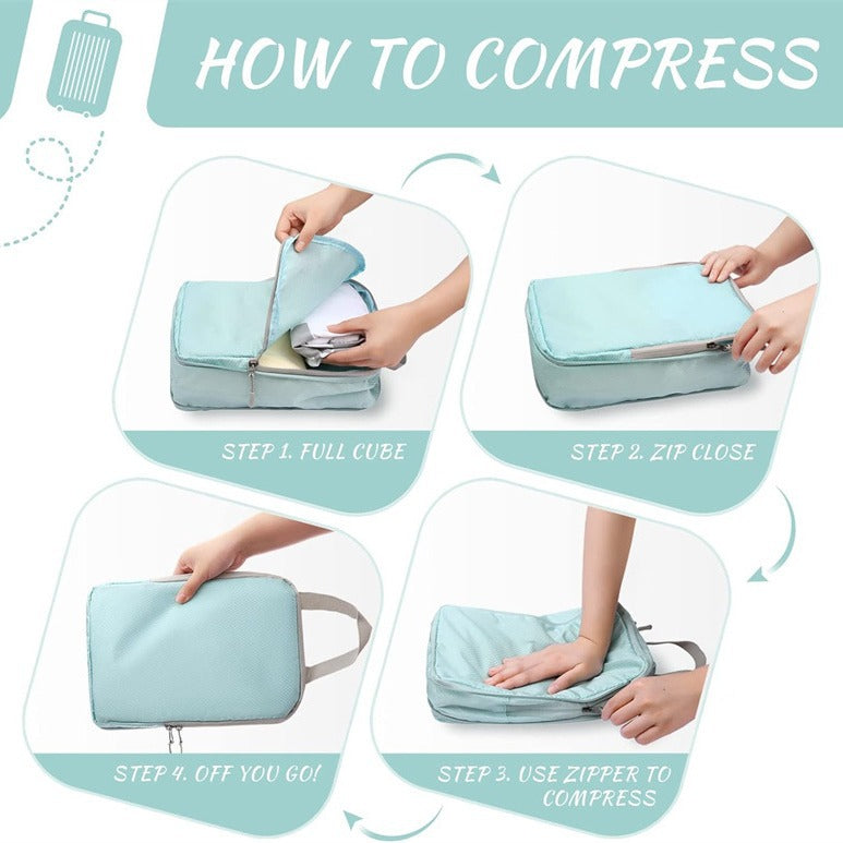 Compressible Travel Storage Bag - Packing