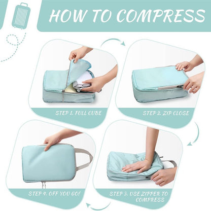Compressible Travel Storage Bag - Packing