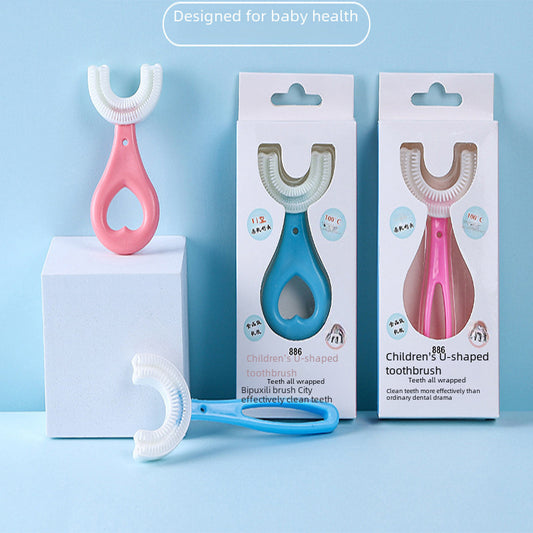 U-Shaped Baby Toothbrush – 360° Gentle Clean
