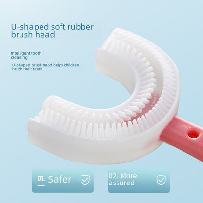 U-Shaped Baby Toothbrush – 360° Gentle Clean
