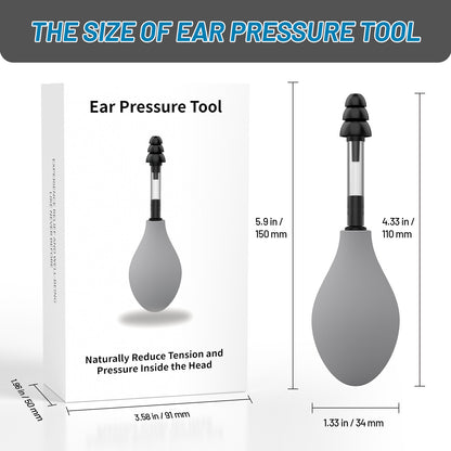 Portable Silicone Ear Pressure Regulator