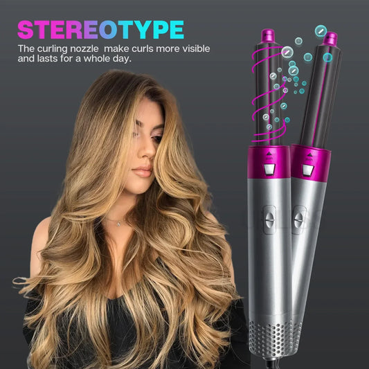 Multi-Functional Hair Curler & Comb