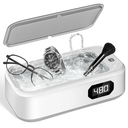 3-in-1 Ultrasonic Cleaner for Dentures, Glasses & Jewelry