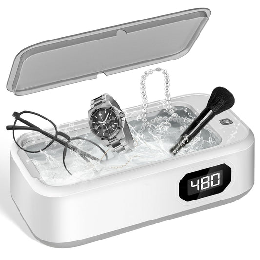 3-in-1 Ultrasonic Cleaner for Dentures, Glasses & Jewelry