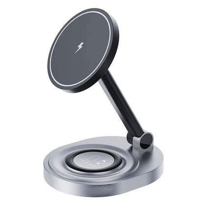 Folding Magnetic Wireless Charger - 2 In 1