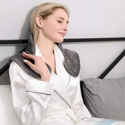 Heating neck pillow