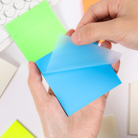 Transparent Color PET Index Sticky Notes
