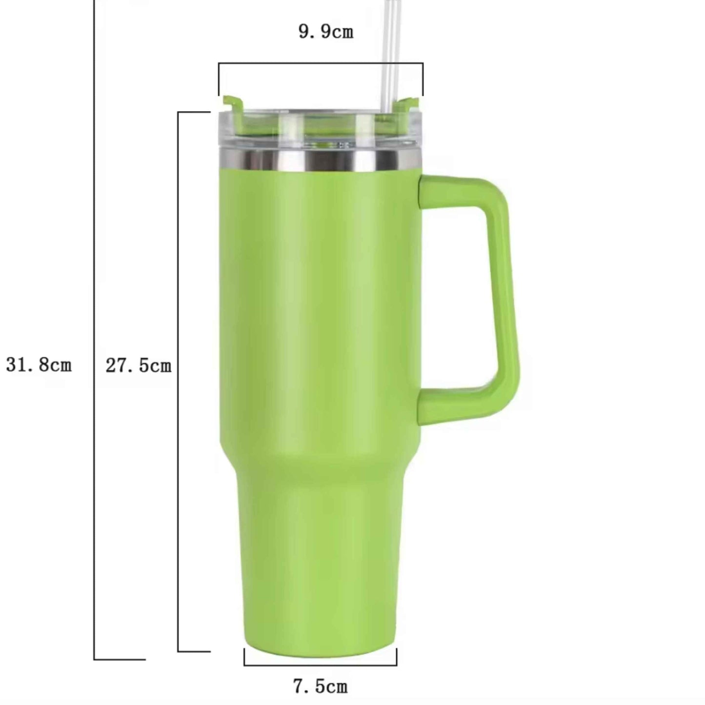 Stainless Steel Vacuum Tumbler with Handle