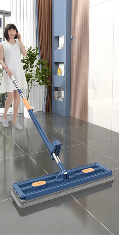 Lazy Rotating Mop – Hands-Free Wet & Dry Cleaning