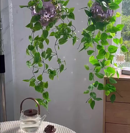 Disco Ball Flower Hanging Vase