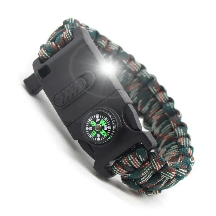 Multifunctional 7‑Core Paracord Bracelet