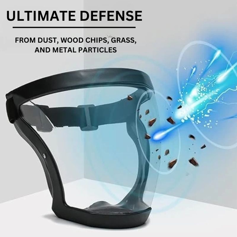 Anti-Fog Protective Face Shield Goggles