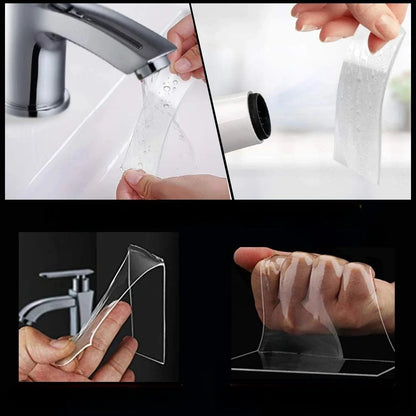 Clear Waterproof Double-Sided Gel Tape