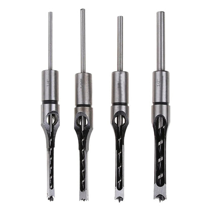4-Piece t Square Hole Drill Bit Set