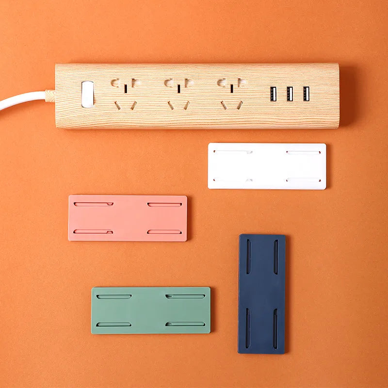 Punch-Free Wall-Mounted Plug Holder(Set Of 10)