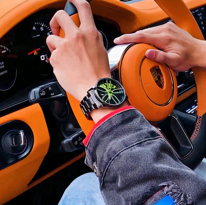 Wheel Hub Quartz Watch