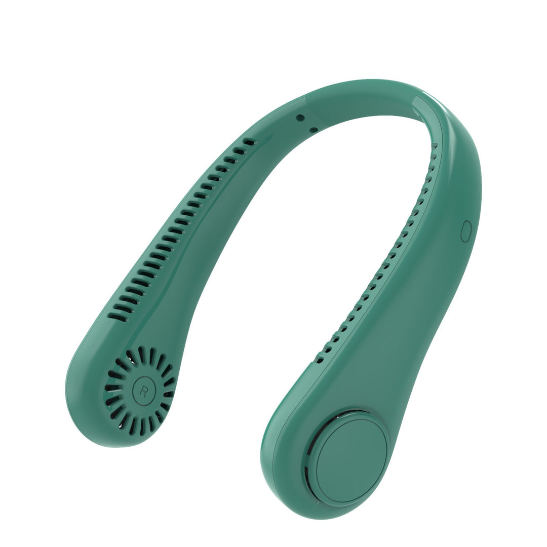 Bladeless Mini USB Turbo Fan – Portable, Digital & Rechargeable