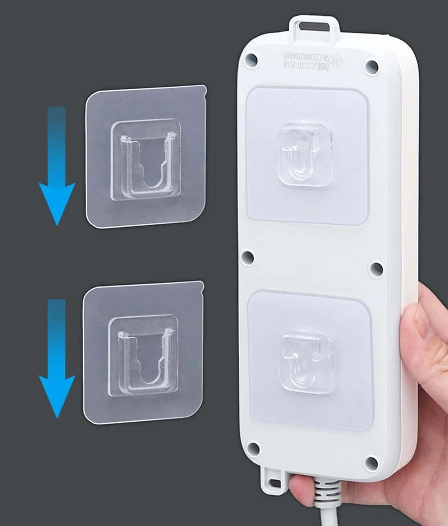 Punch-Free Wall Hook Hanger (Set of 10)