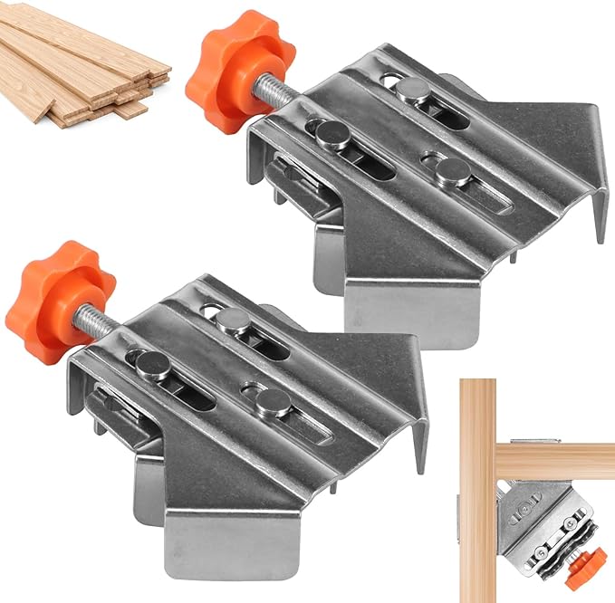 Adjustable 90° Right Angle Clip (4PCS)