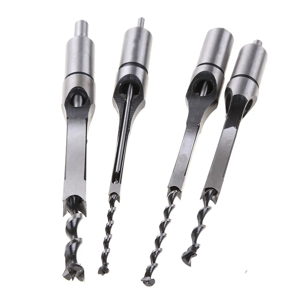 4-Piece t Square Hole Drill Bit Set