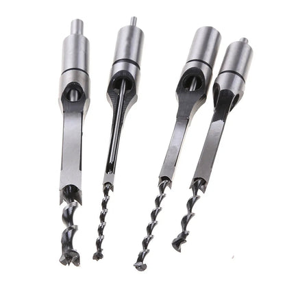 4-Piece t Square Hole Drill Bit Set