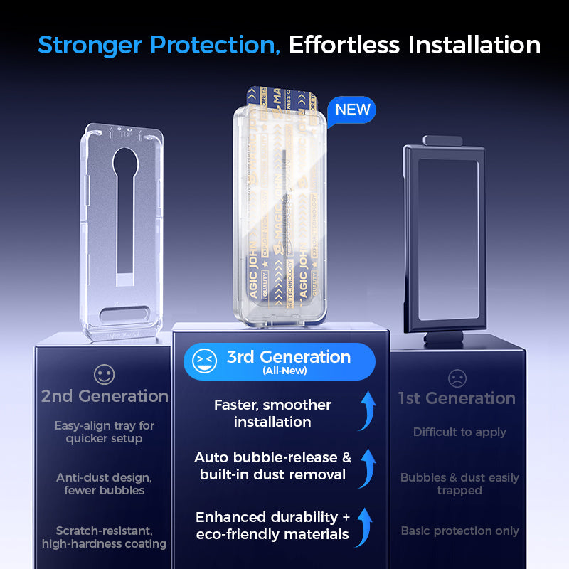 Screen Protector Dust Free Without Bubbles