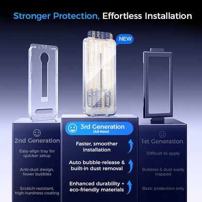 Screen Protector Dust Free Without Bubbles