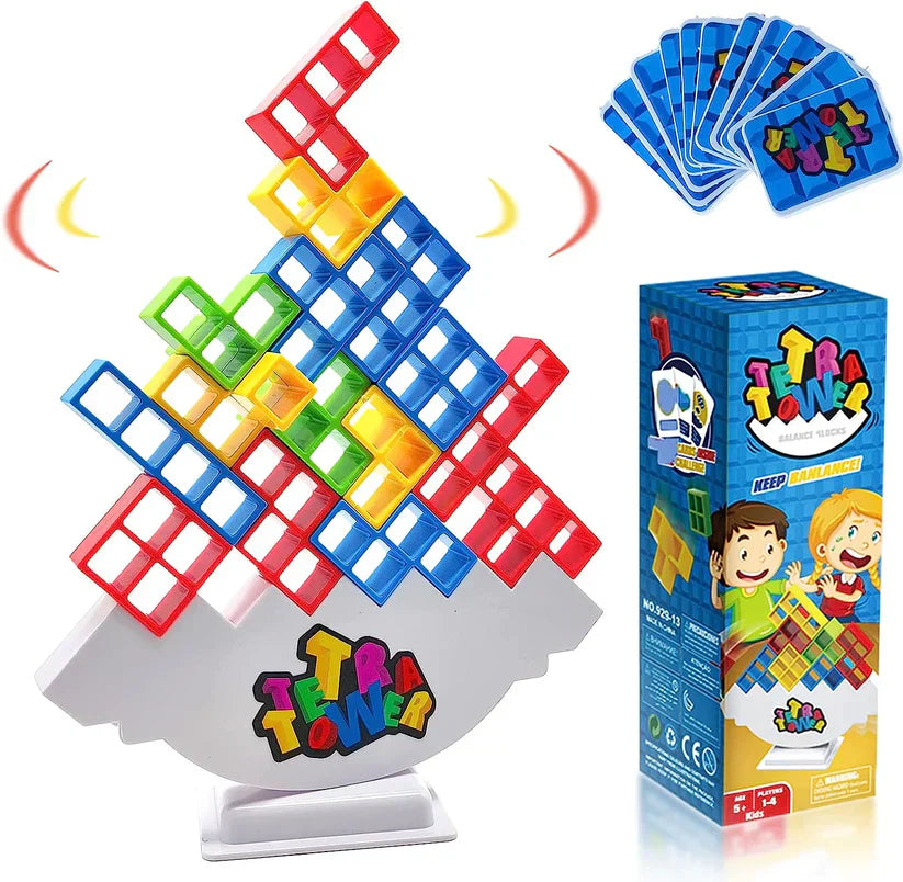 Tetra Tower Balance Game