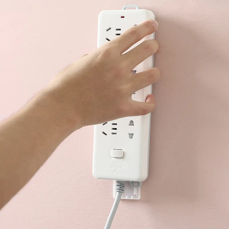 Punch-Free Wall-Mounted Plug Holder(Set Of 10)