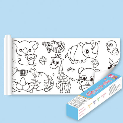 Coloring Sheets with Pencils