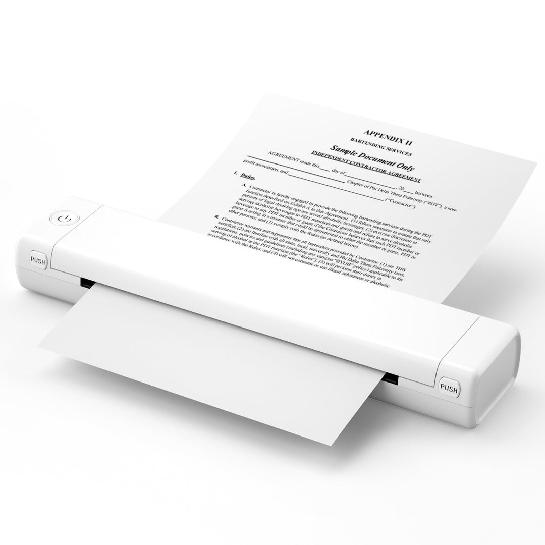 Portable Mini Thermal Printer for Office Use