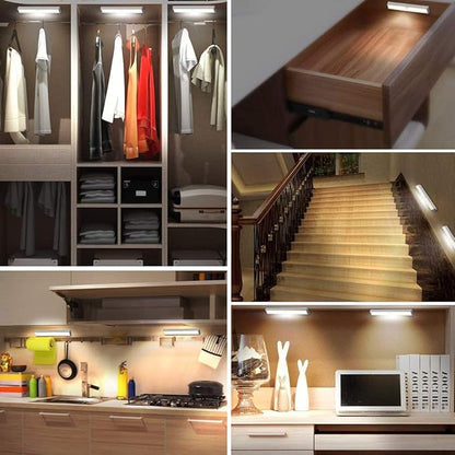 10-LED Wireless Motion Sensor Magnetic Lamp
