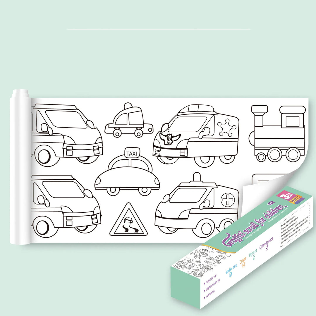 Coloring Sheets with Pencils