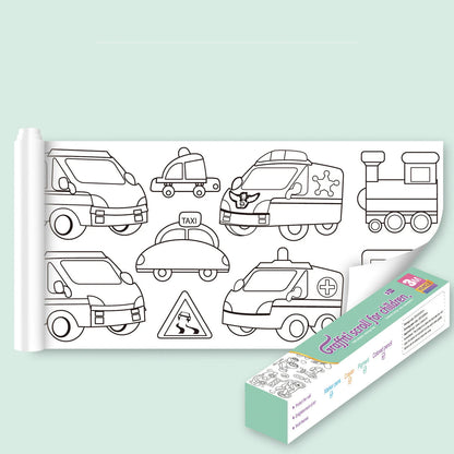 Coloring Sheets with Pencils