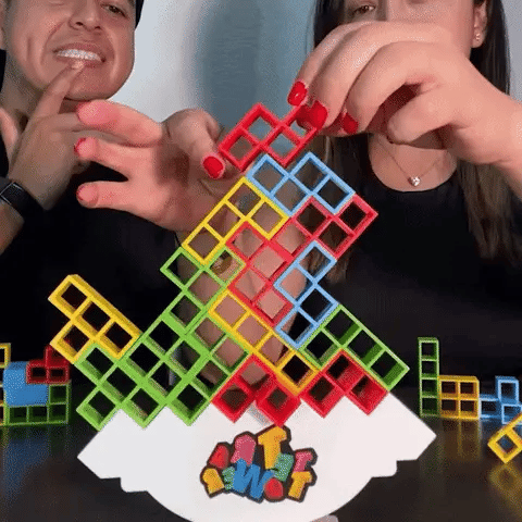 Tetra Tower Balance Game